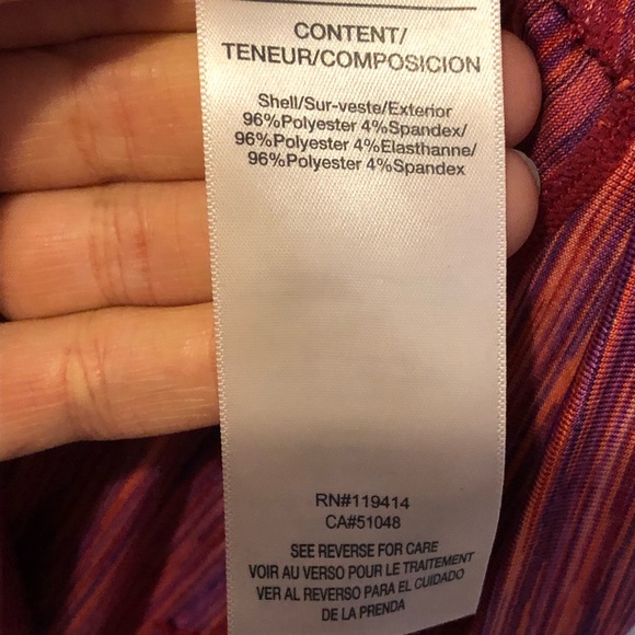 Merrell space dye quarter-zip top - Picture 4 of 5